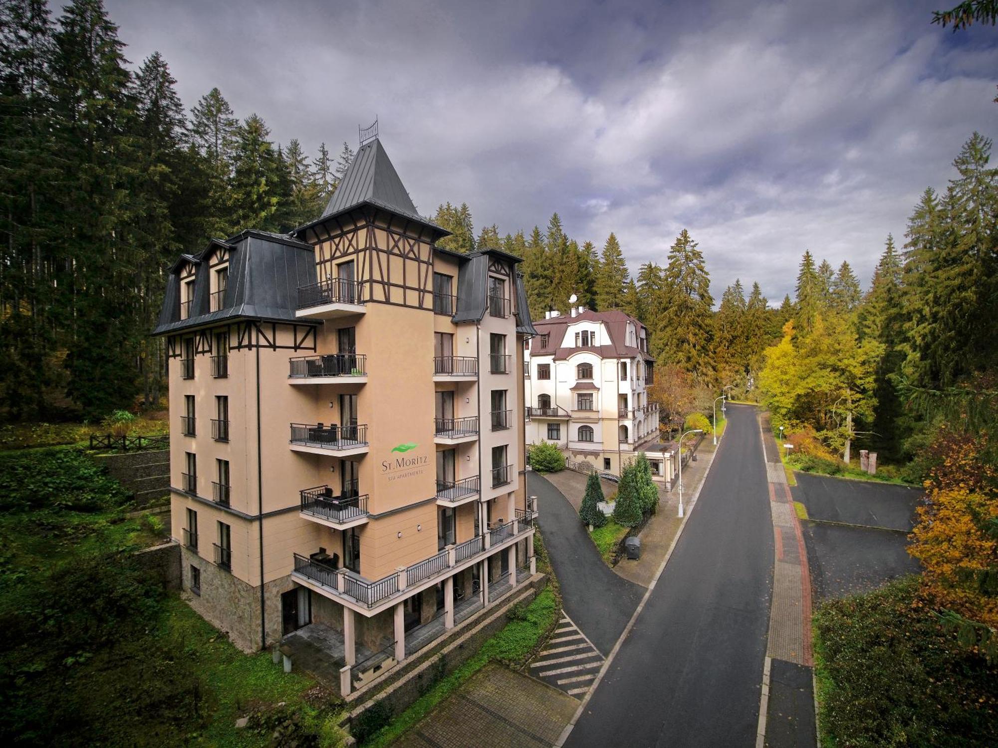 Spa Apartments St. Moritz 玛丽亚温泉 外观 照片